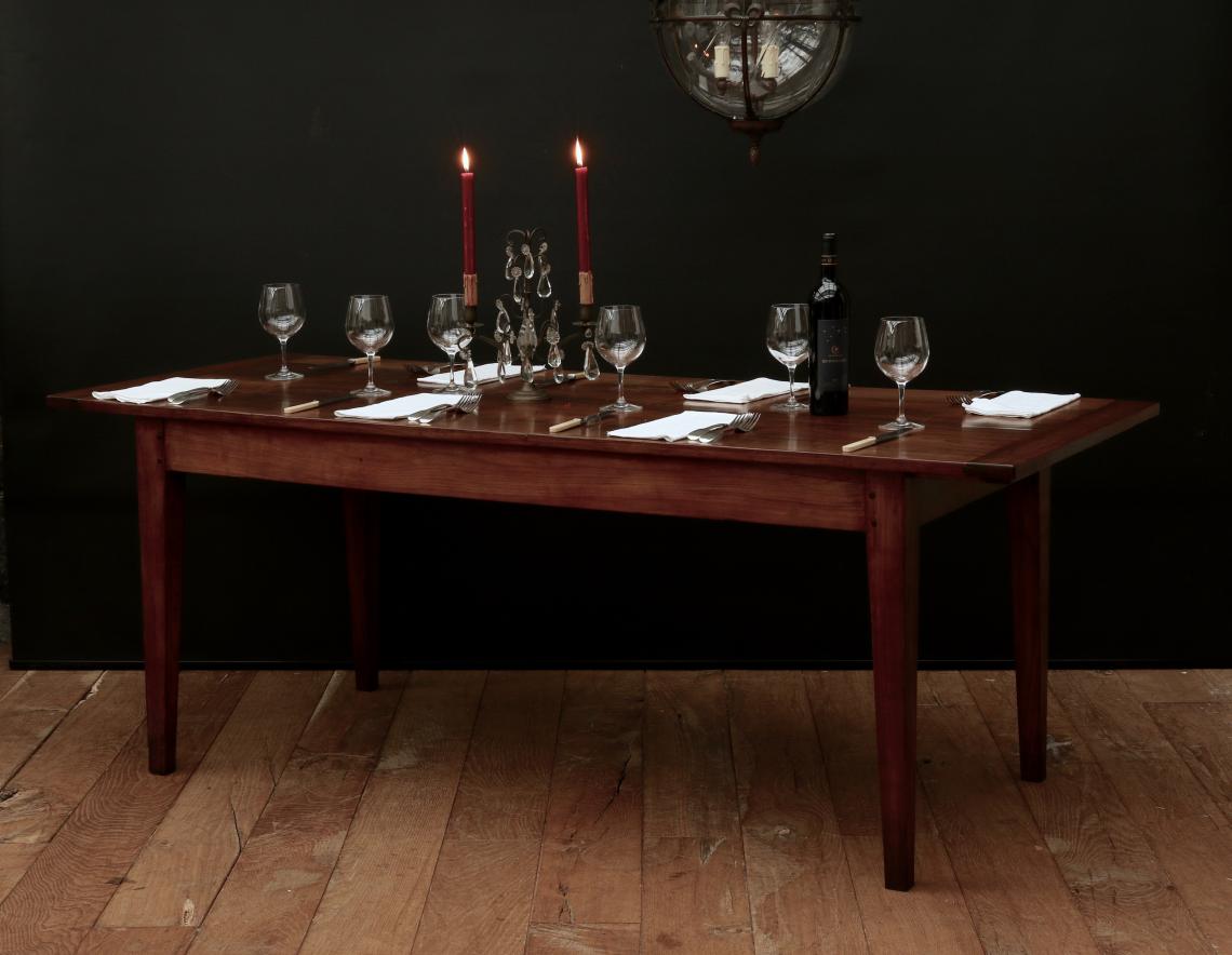 18th Century Cherrywood French Provincial Dining Table